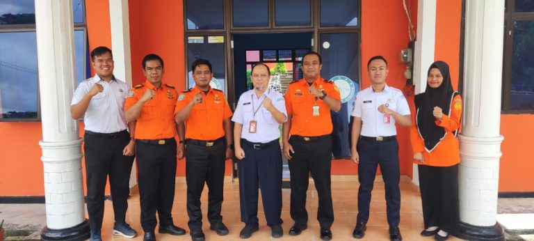Koordinasi Stasiun Meteorologi Raja Haji Abdullah ke Pos SAR Tanjung Balai Karimun