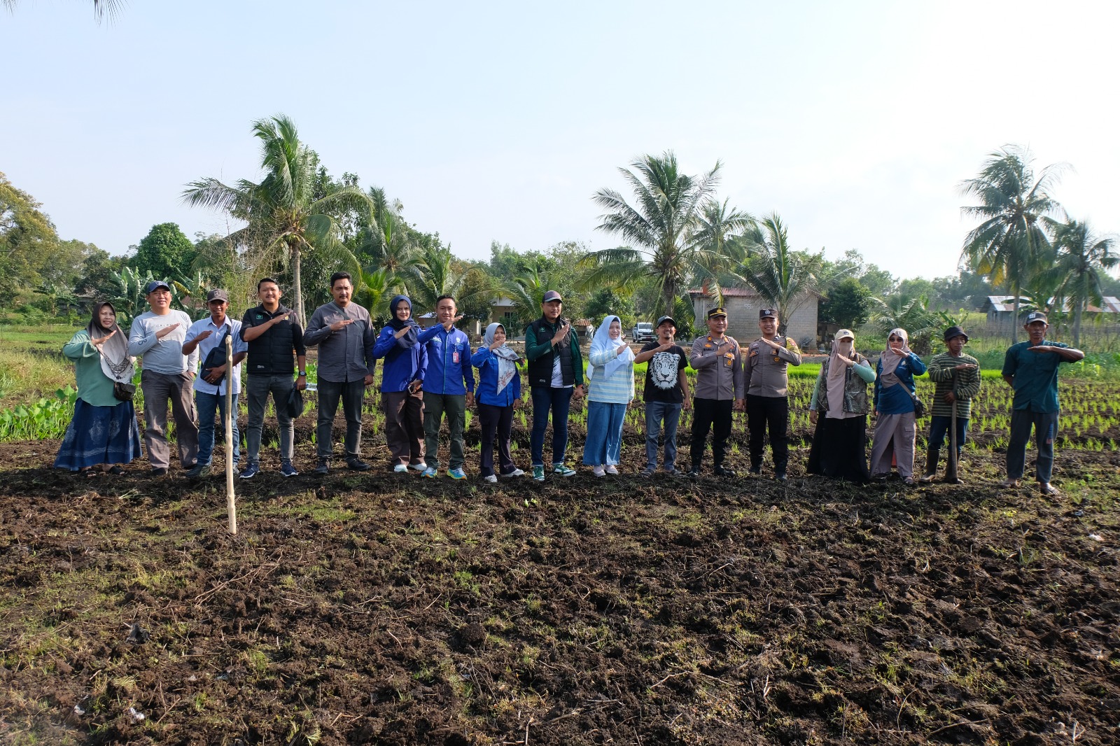 BMKG Karimun Hadiri Kegiatan Penanaman Padi di Desa Pangke, Dukung Ketahanan Pangan dan Pemanfaatan Informasi Cuaca