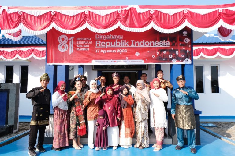 Semarak HUT ke-81 Kemerdekaan RI, Stamet RHA Karimun Gelar Upacara dengan Nuansa Adat
