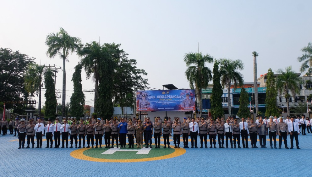 BMKG Karimun Hadiri Apel Kesiapsiagaan Pencegahan dan Penanggulangan Karhutla